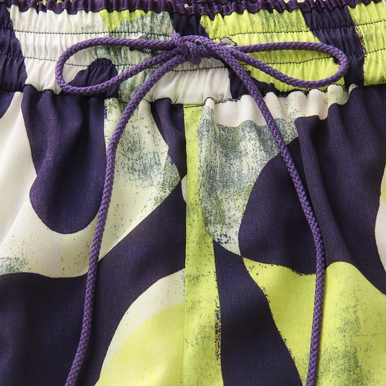 HERENCIA アートプリントワイドパンツ - 画像10