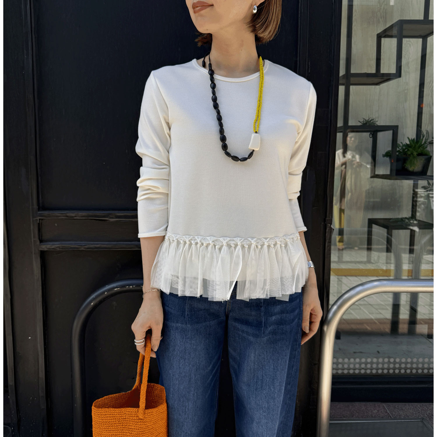 【Insta Live】SEADRAKE コードスムースブラウス - 画像7