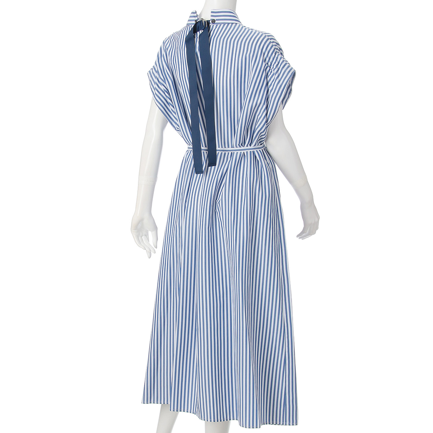 HERENCIA 前開きストライプワンピース - 画像10