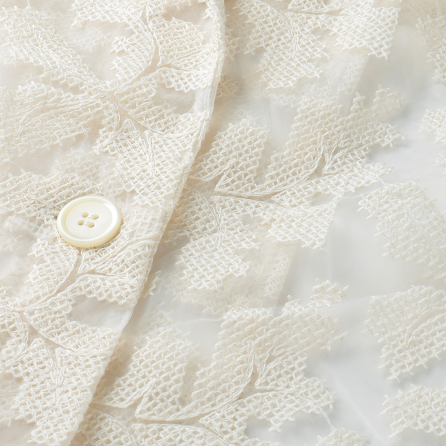 SEADRAKE クロスステッチ刺繍ジャケット - 画像6