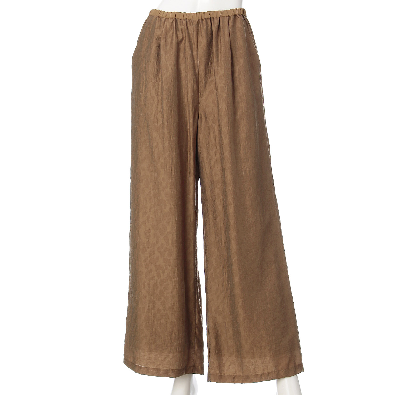 SEADRAKE シアーレオパードジャカードパンツ - 画像3