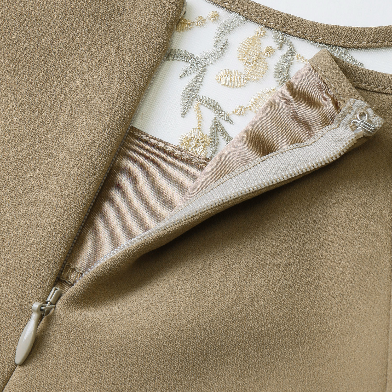 Replete 刺繍レースワンピース - 画像9