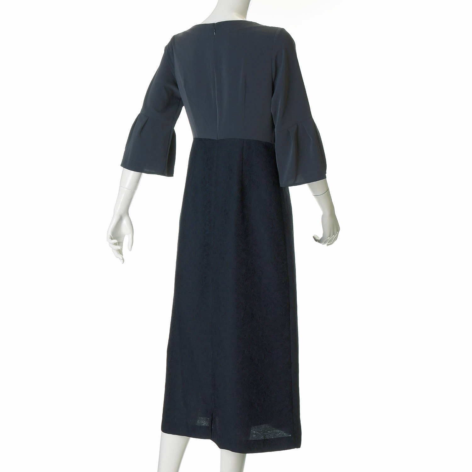 Replete 異素材コンビワンピース - 画像6