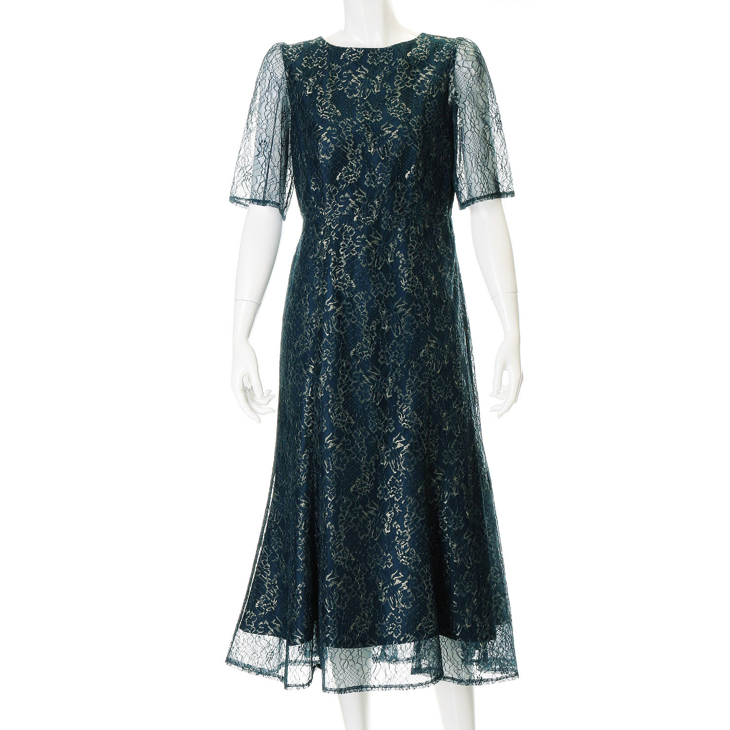 Replete ラメレースワンピース - 画像5