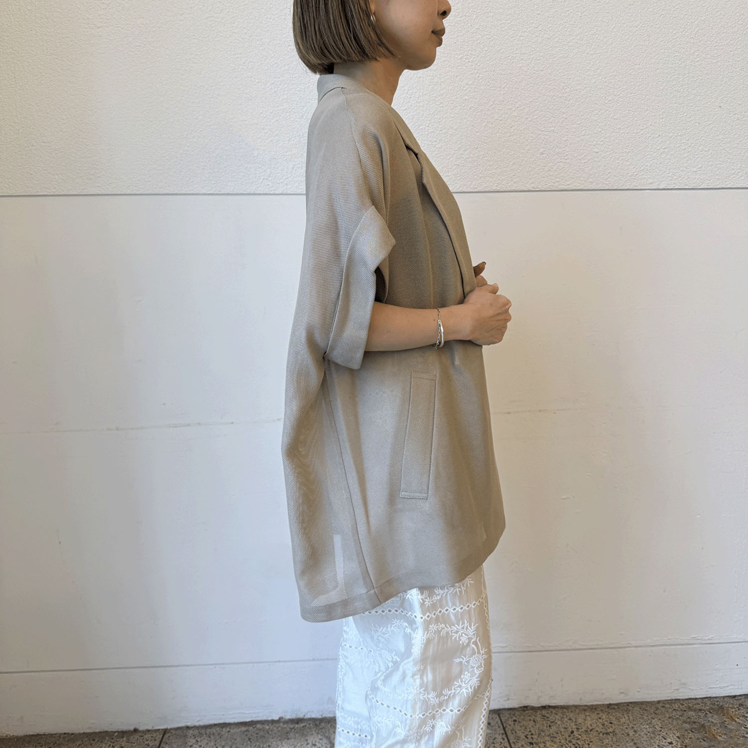 ハルズアミ ハーフスリーブジャケット - 画像5