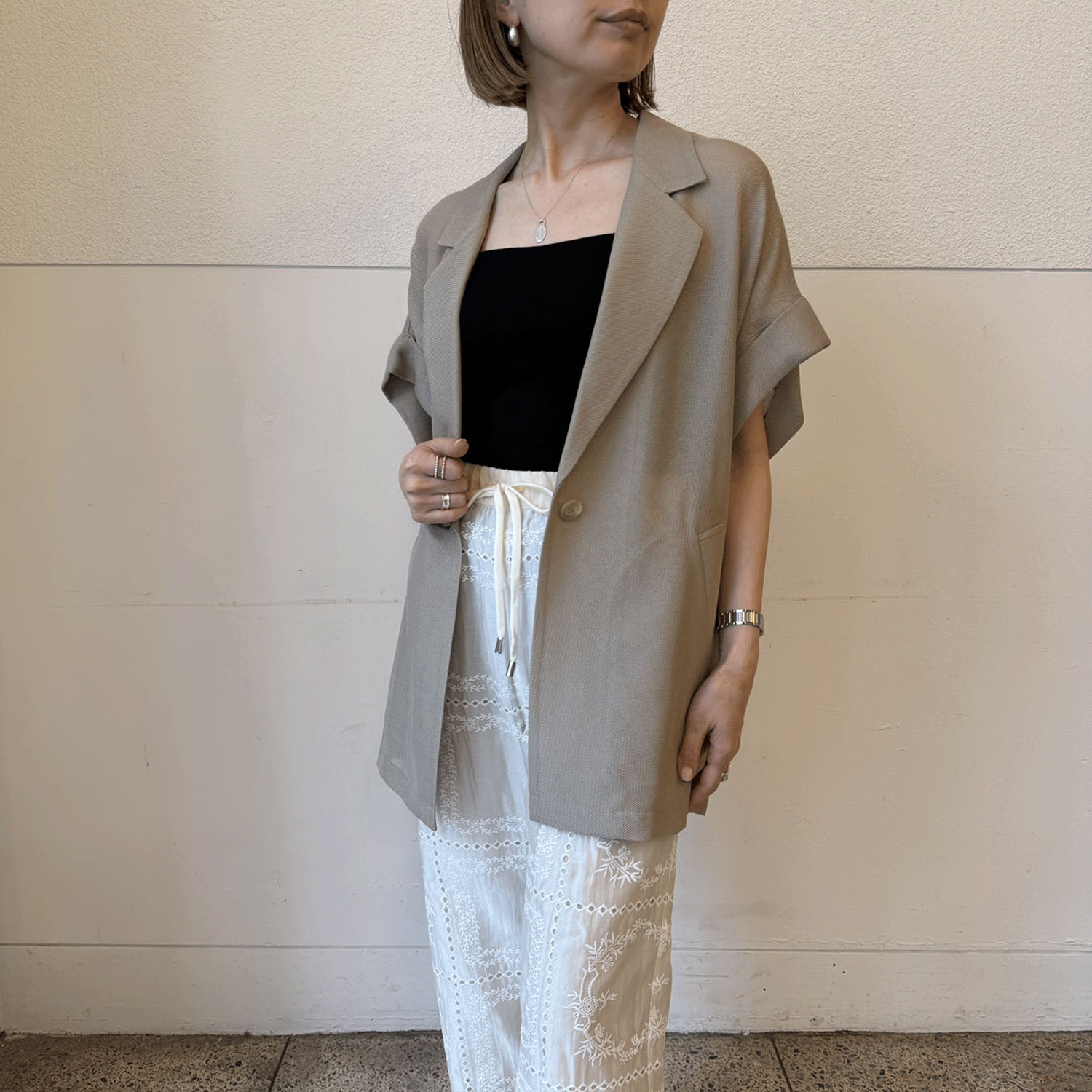 ハルズアミ ハーフスリーブジャケット - 画像7