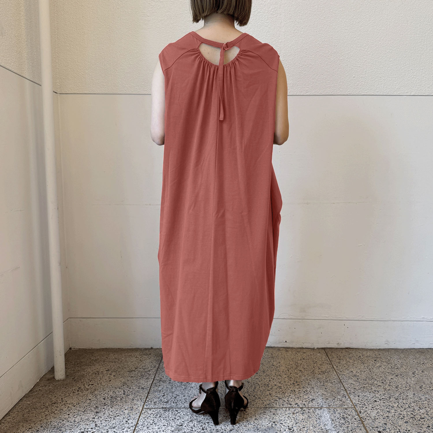 ハルズアミ コクーンカットワンピース - 画像3