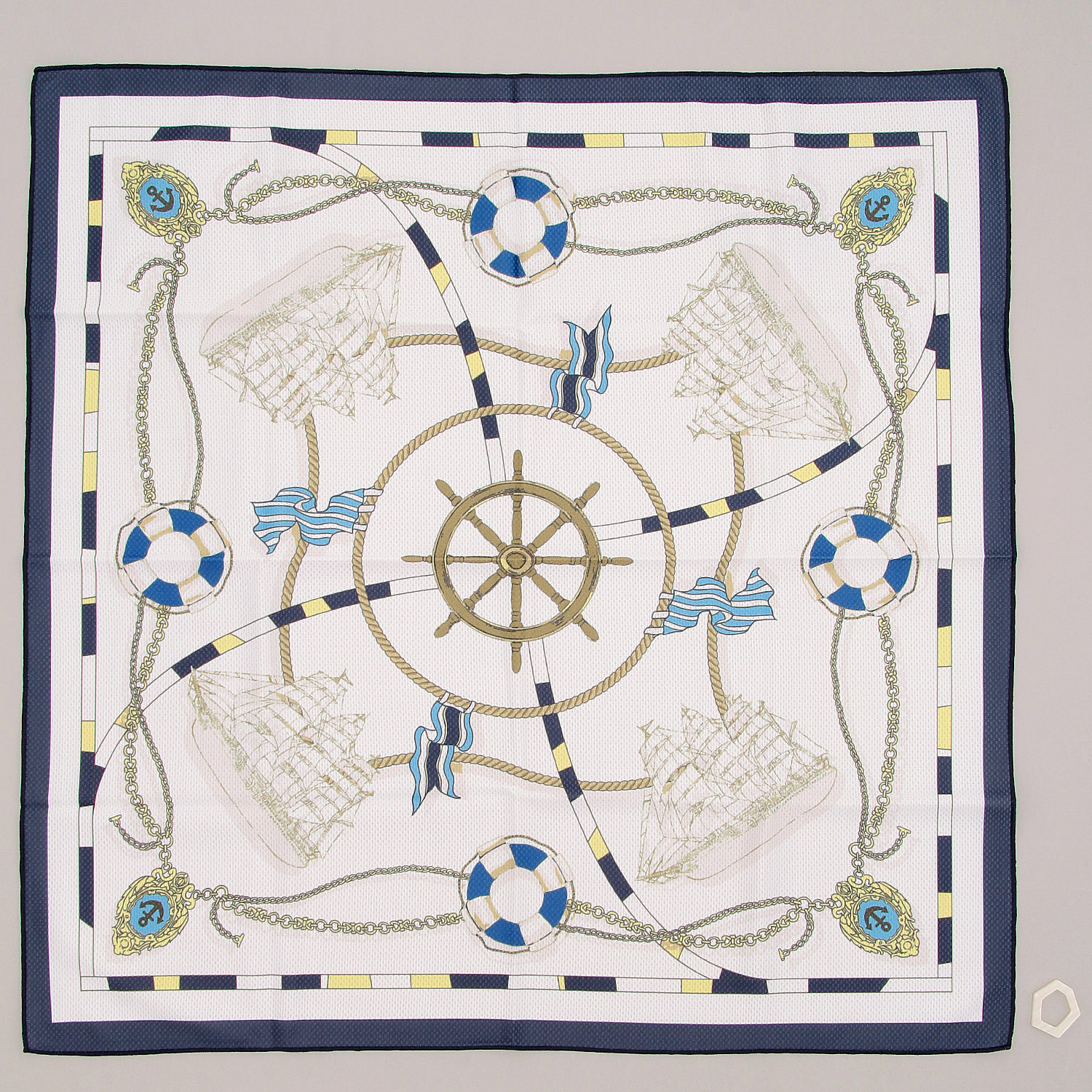 【チャコール終了】ひんやりスカーフ マルチ柄 - 画像4