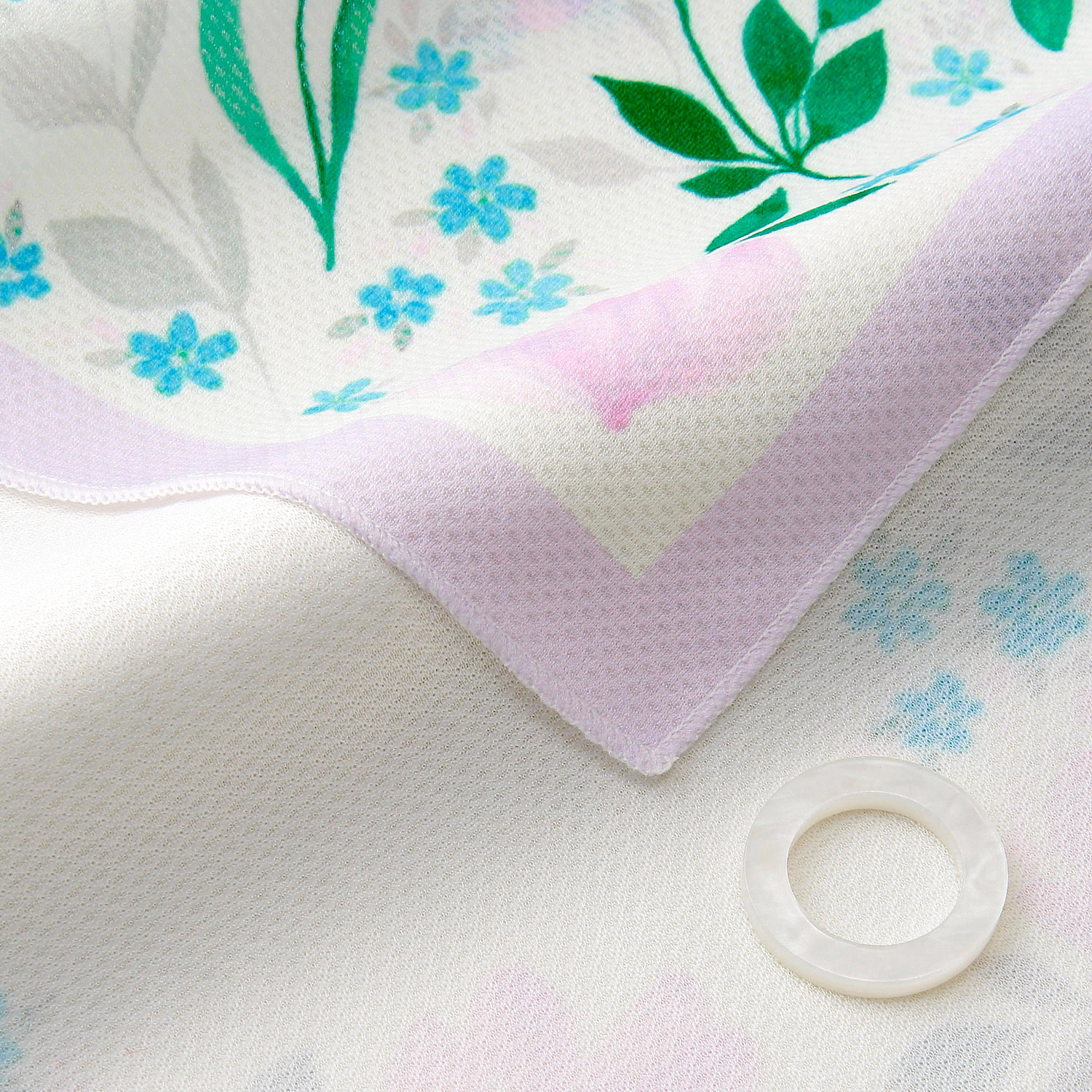 ひんやりスカーフ ウォーターフラワー柄 - 画像4