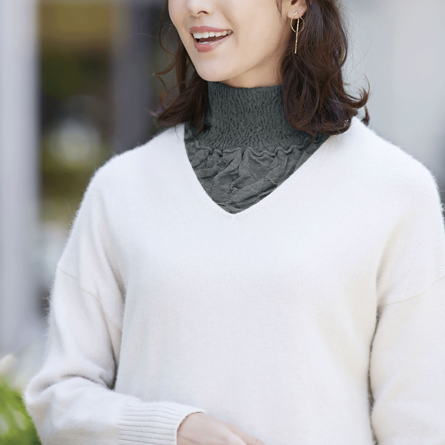 しっとりシルクネックカバー - 画像5