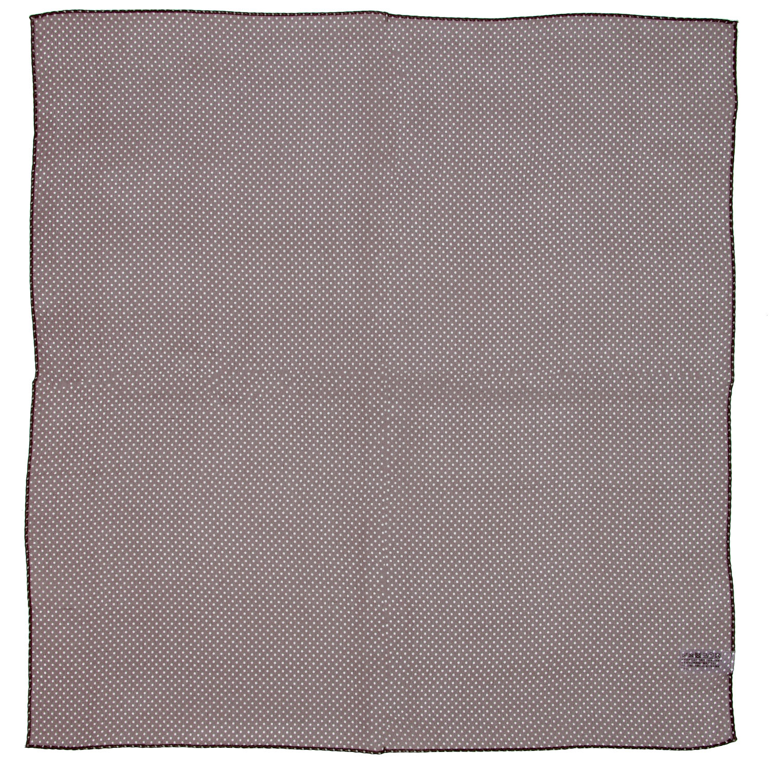 日本製 ピンドットシルクスカーフ 52×52 - 画像2