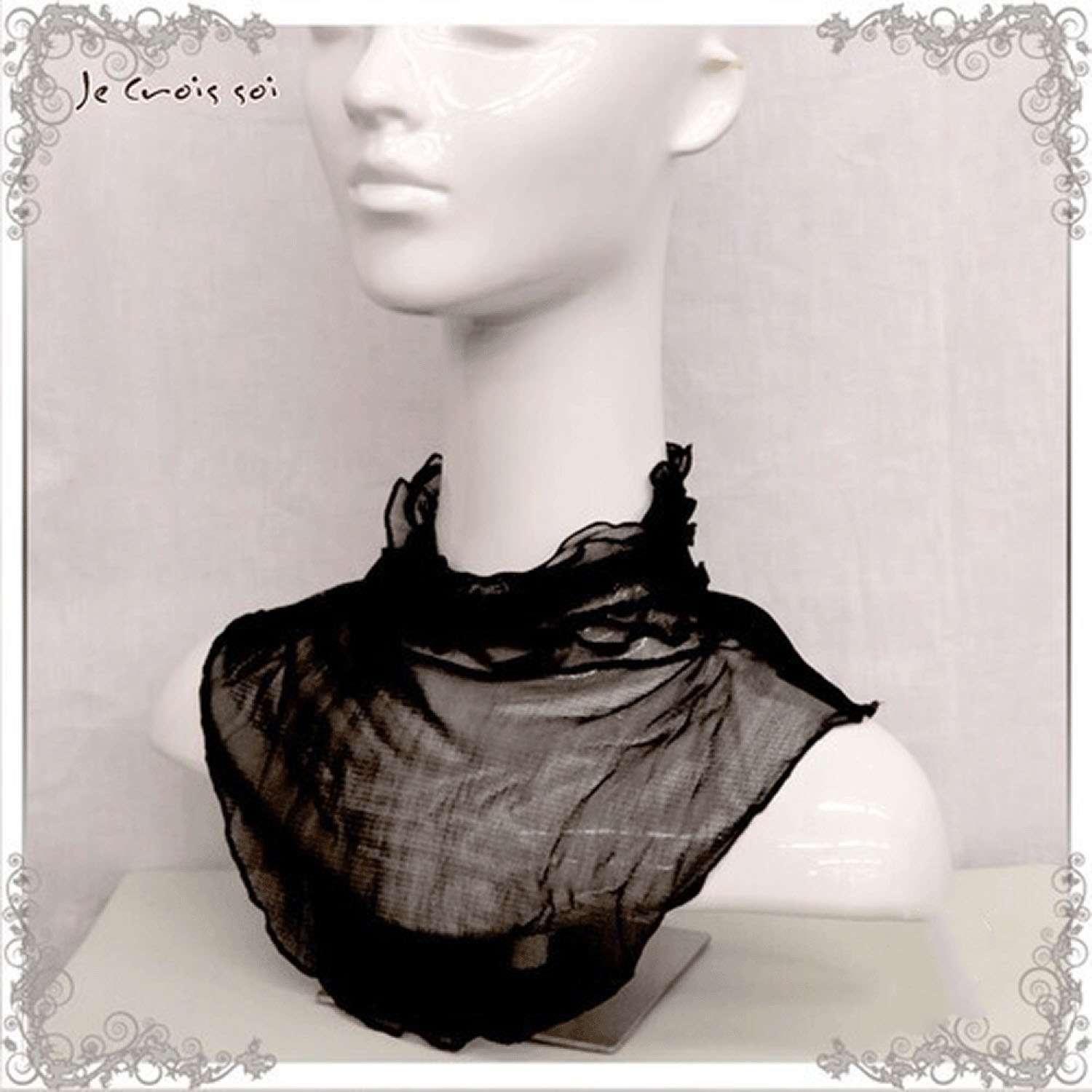 【ホワイト終了】絹ネックカバーロング - 画像5