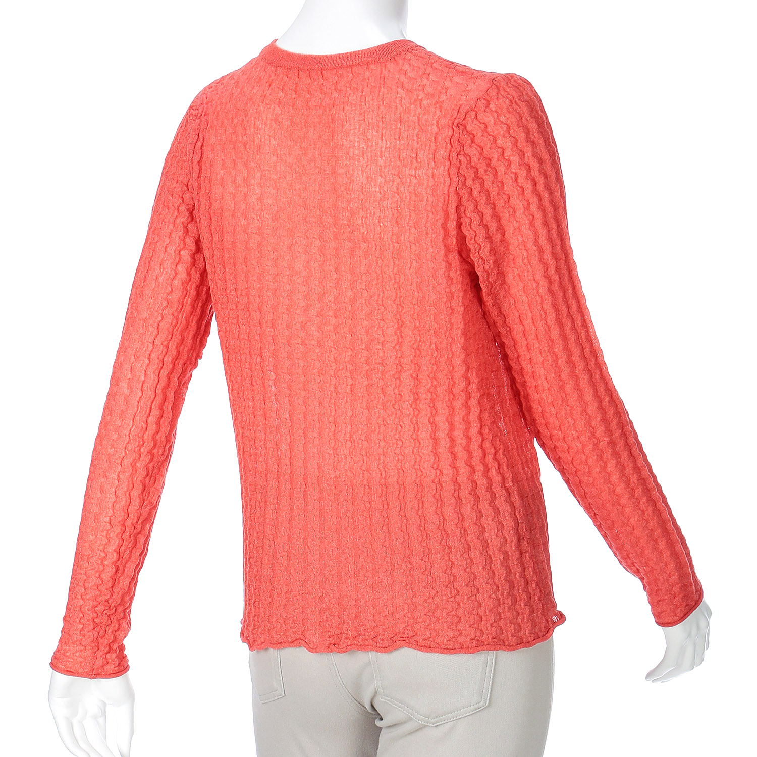 スパークナイロン波柄カーディガン - 画像6