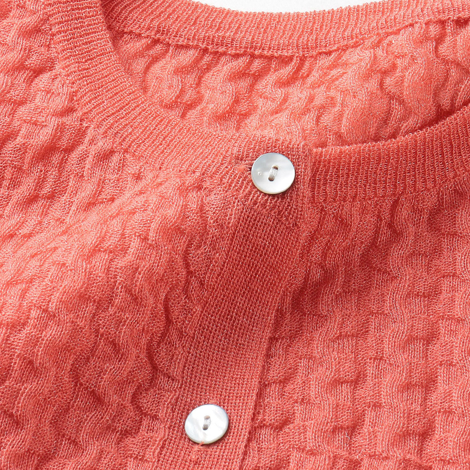 スパークナイロン波柄カーディガン - 画像7