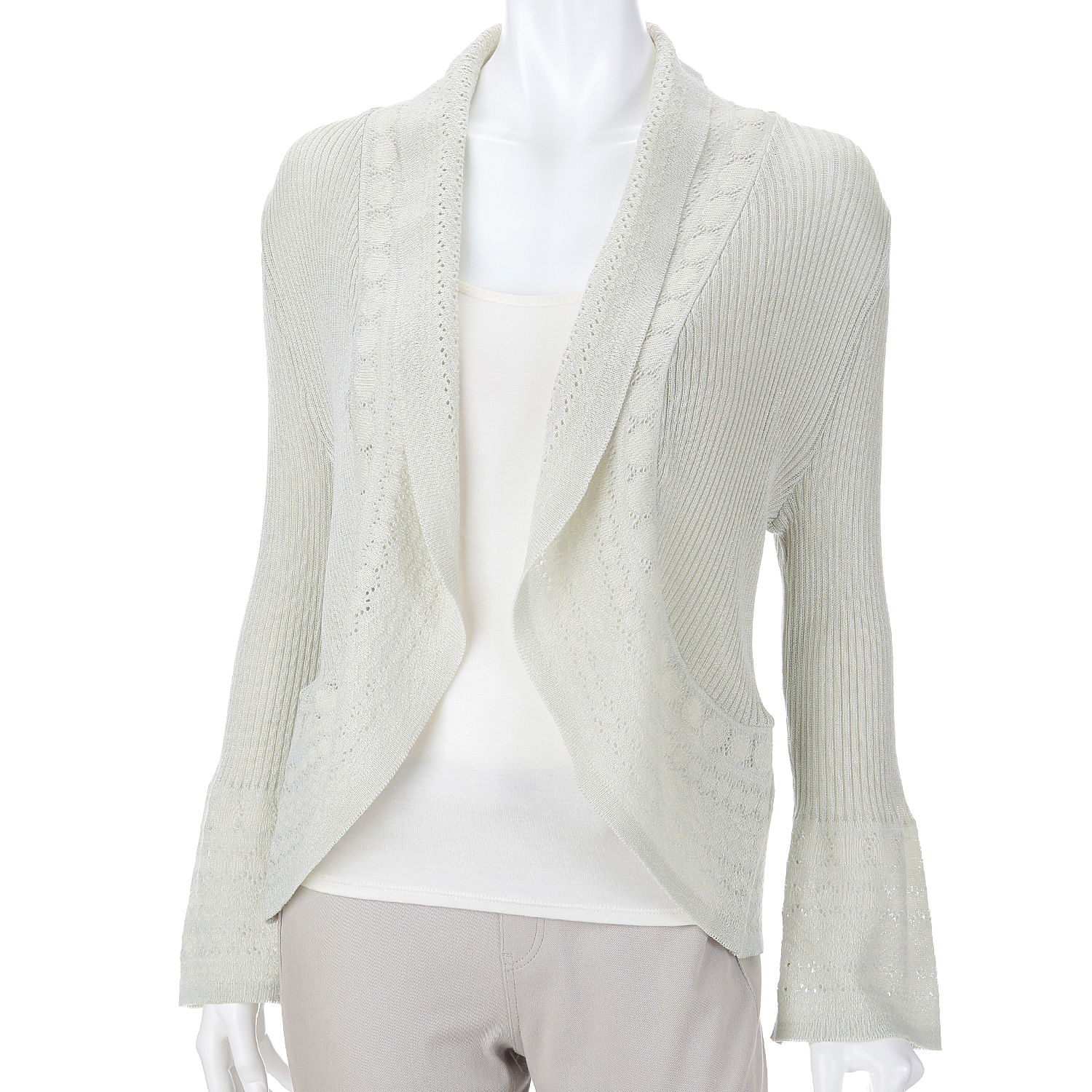 透かし柄ボレロ - 画像2