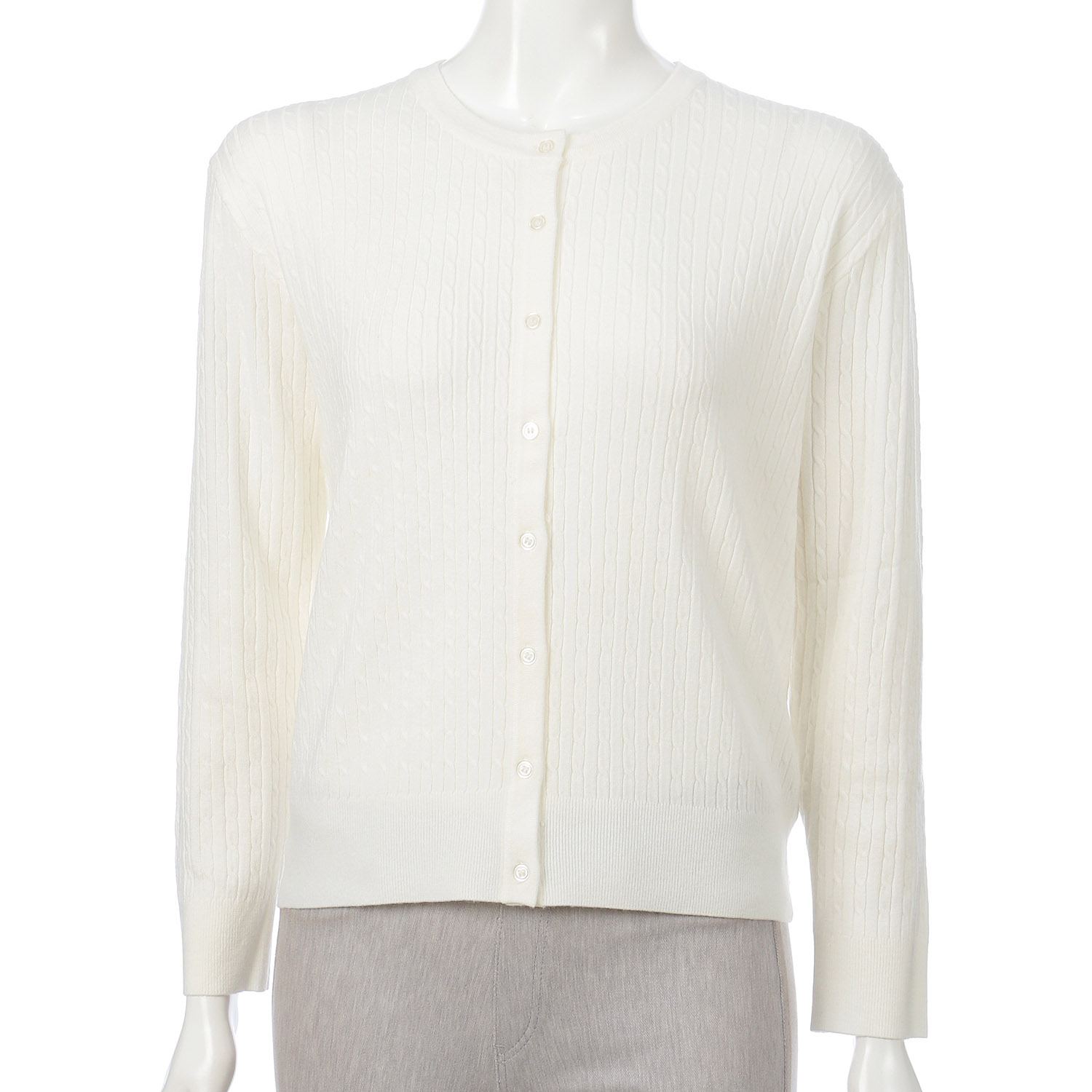 総ケーブルカーディガン - 画像2