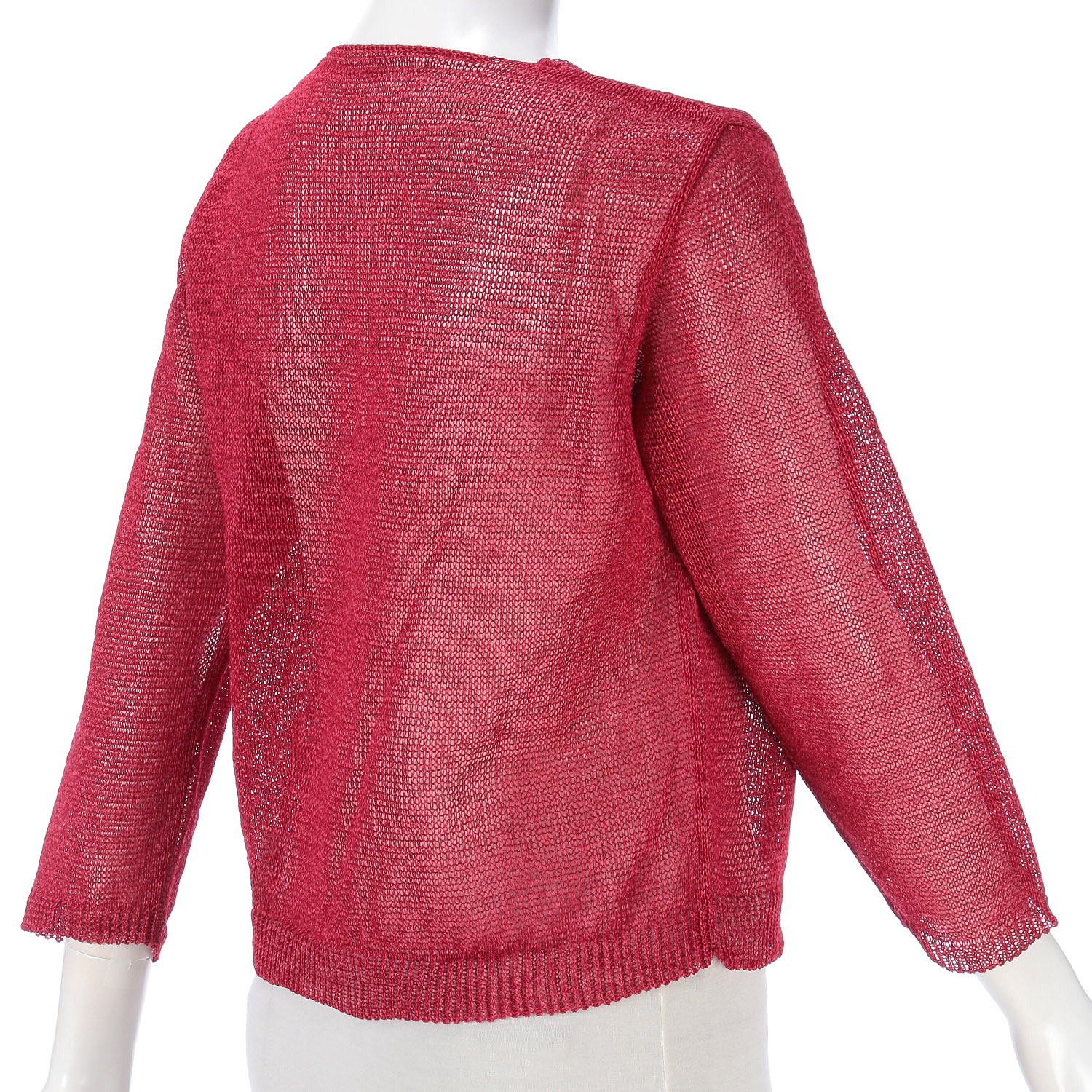 抄繊糸ショート丈カーディガン - 画像12