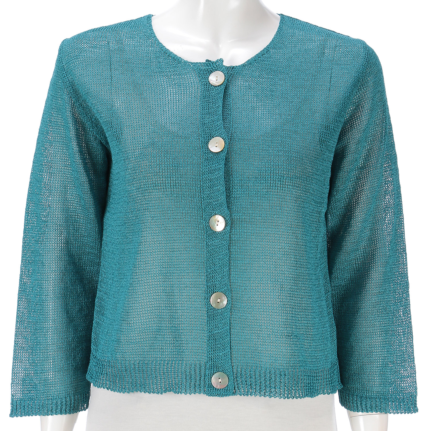 抄繊糸ショート丈カーディガン - 画像18