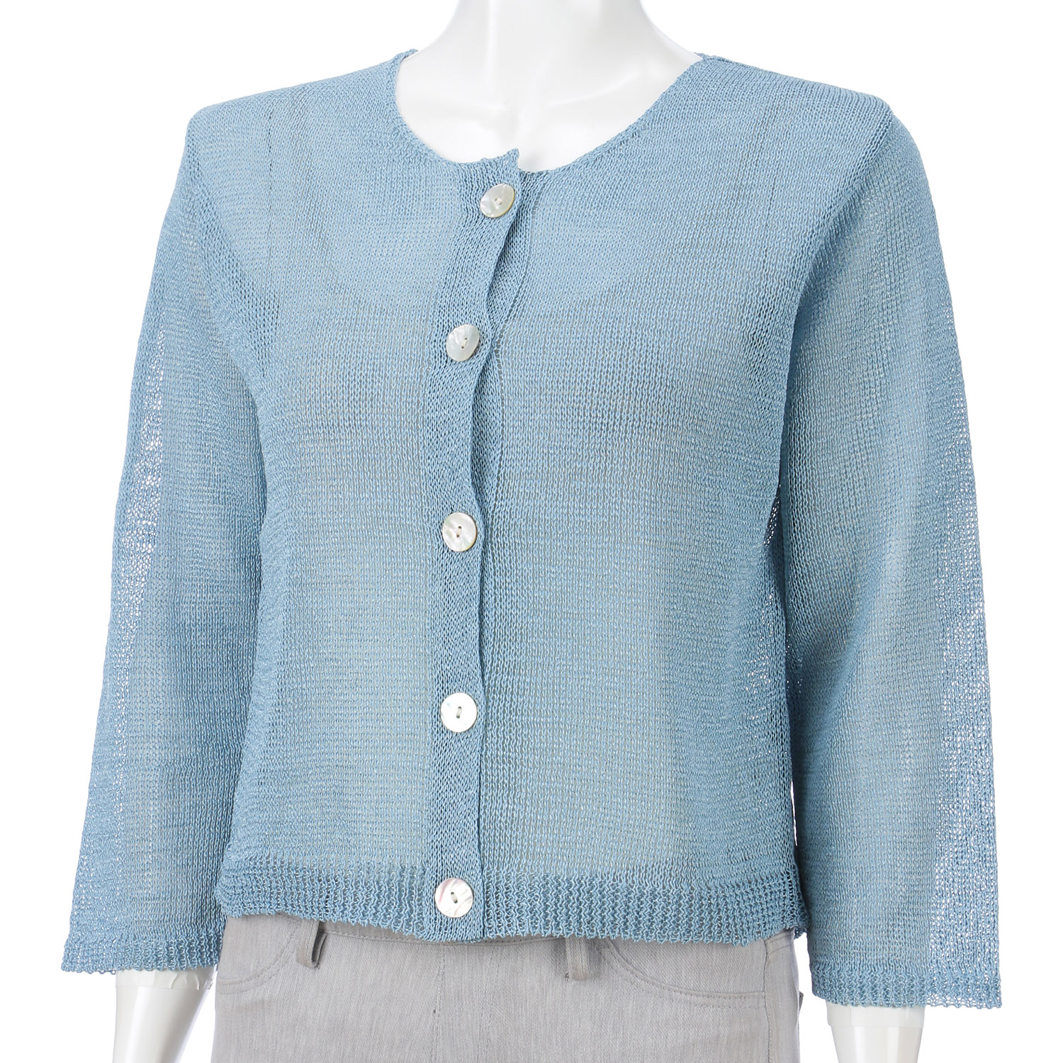 抄繊糸ショート丈カーディガン - 画像20