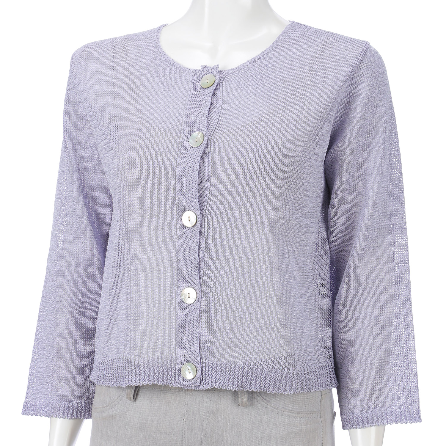 抄繊糸ショート丈カーディガン - 画像24