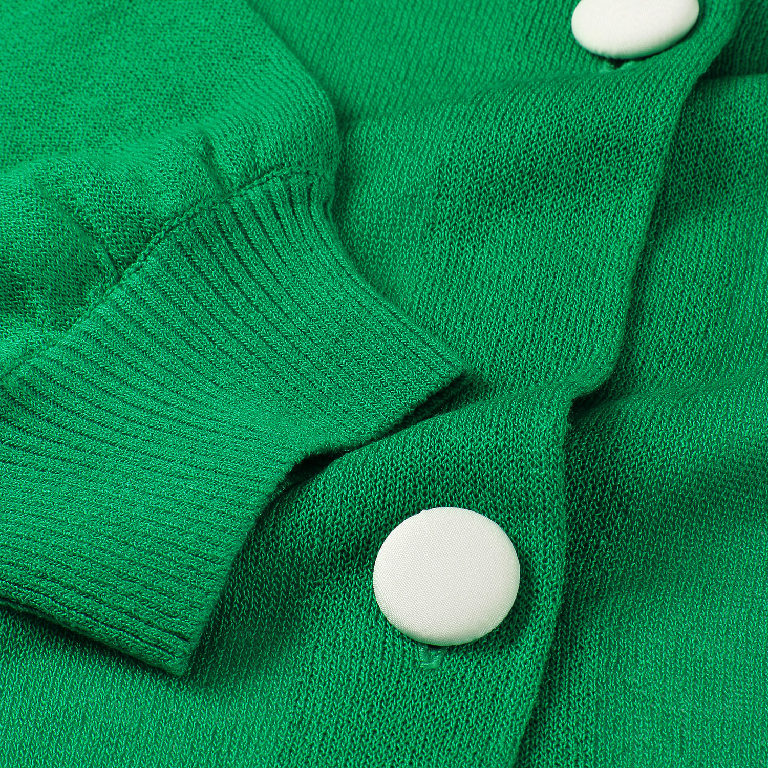 包みボタンポイントシアーカーディガン - 画像5