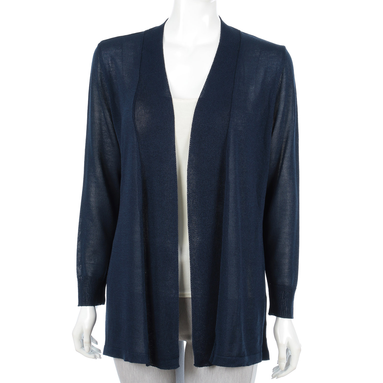 シルク混後ろギャザートッパーカーディガン - 画像18