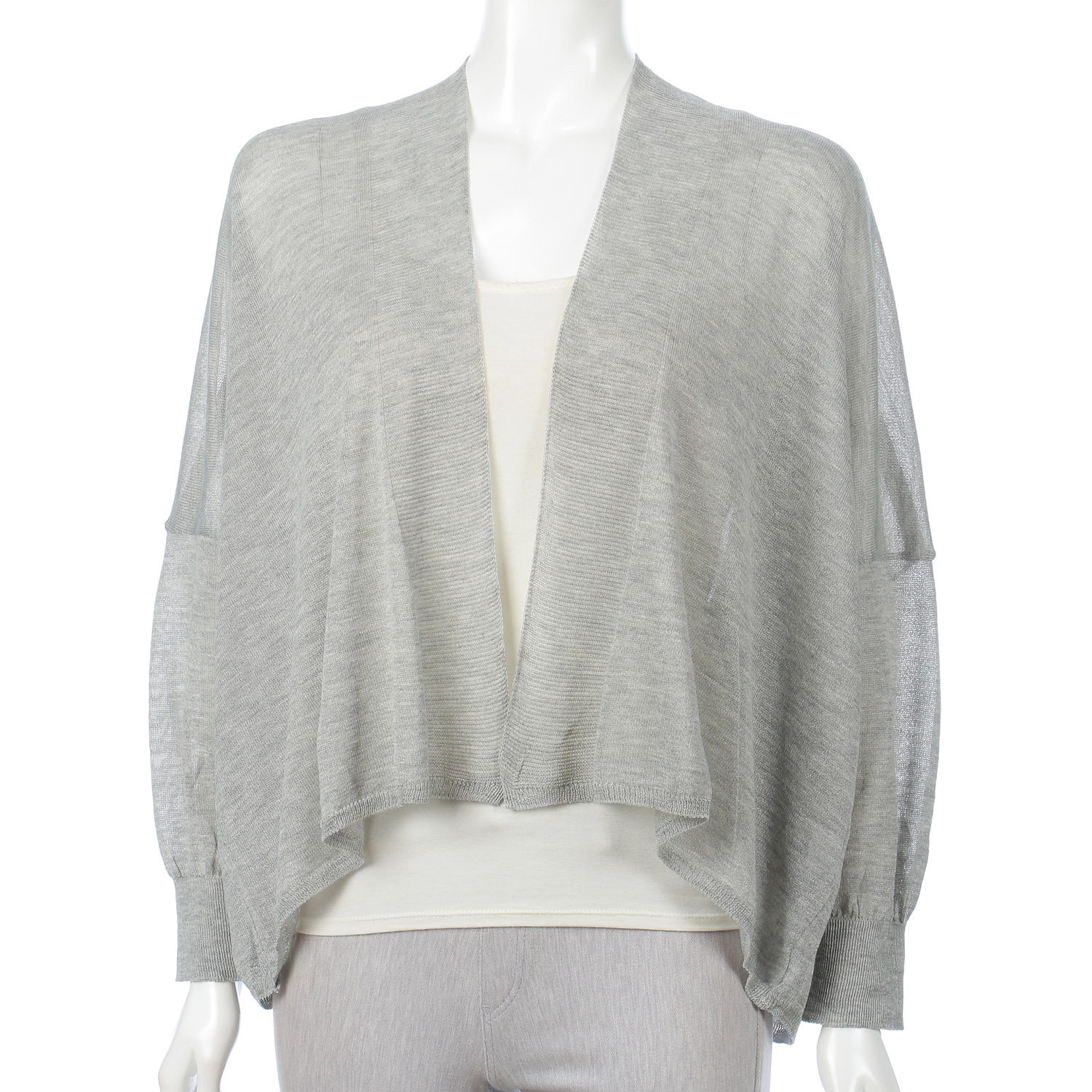 ワイド着流しカーディガン