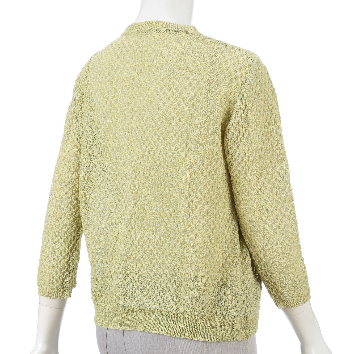 配色ラーベン柄カーディガン - 画像5