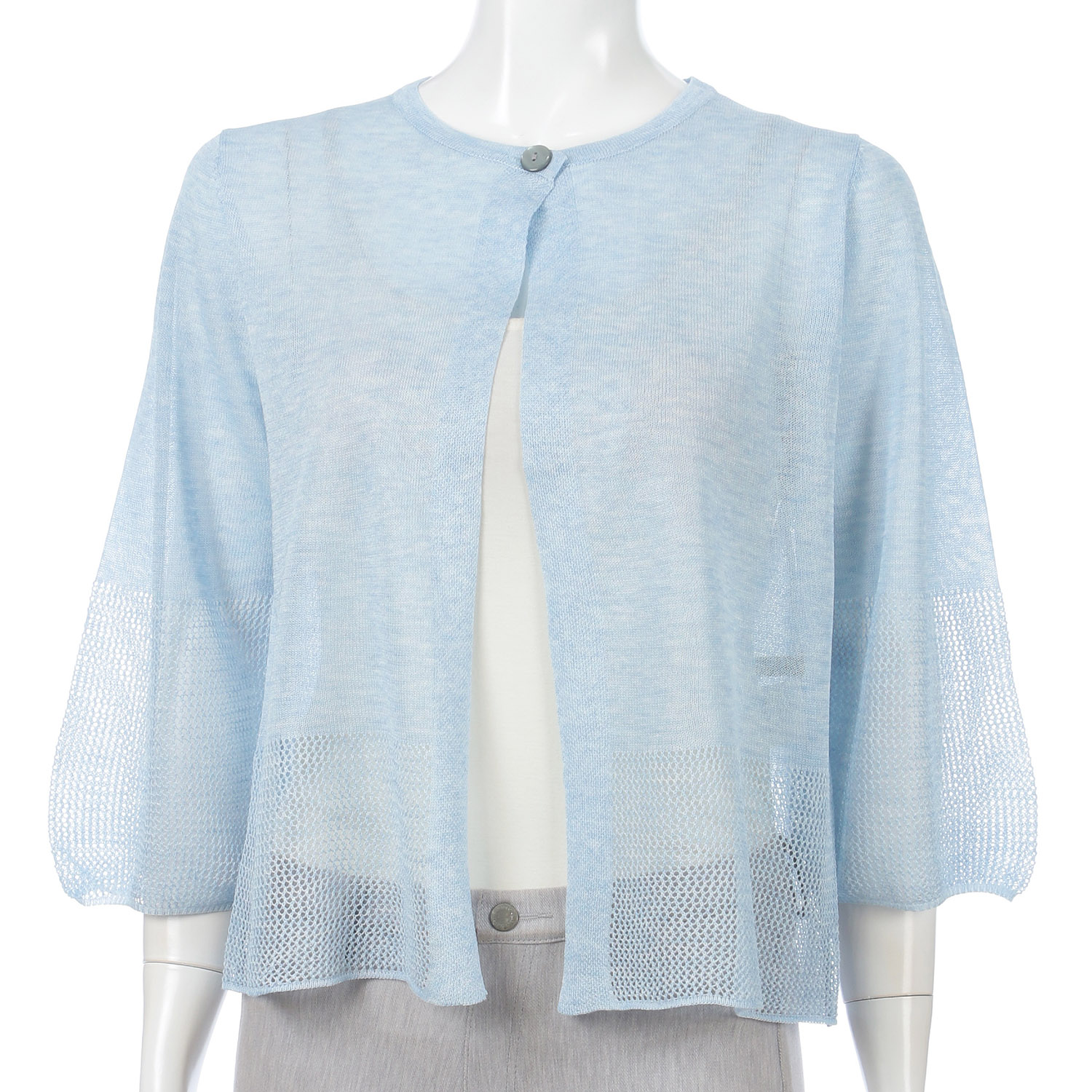 レビータ1つ釦カーディガン - 画像5