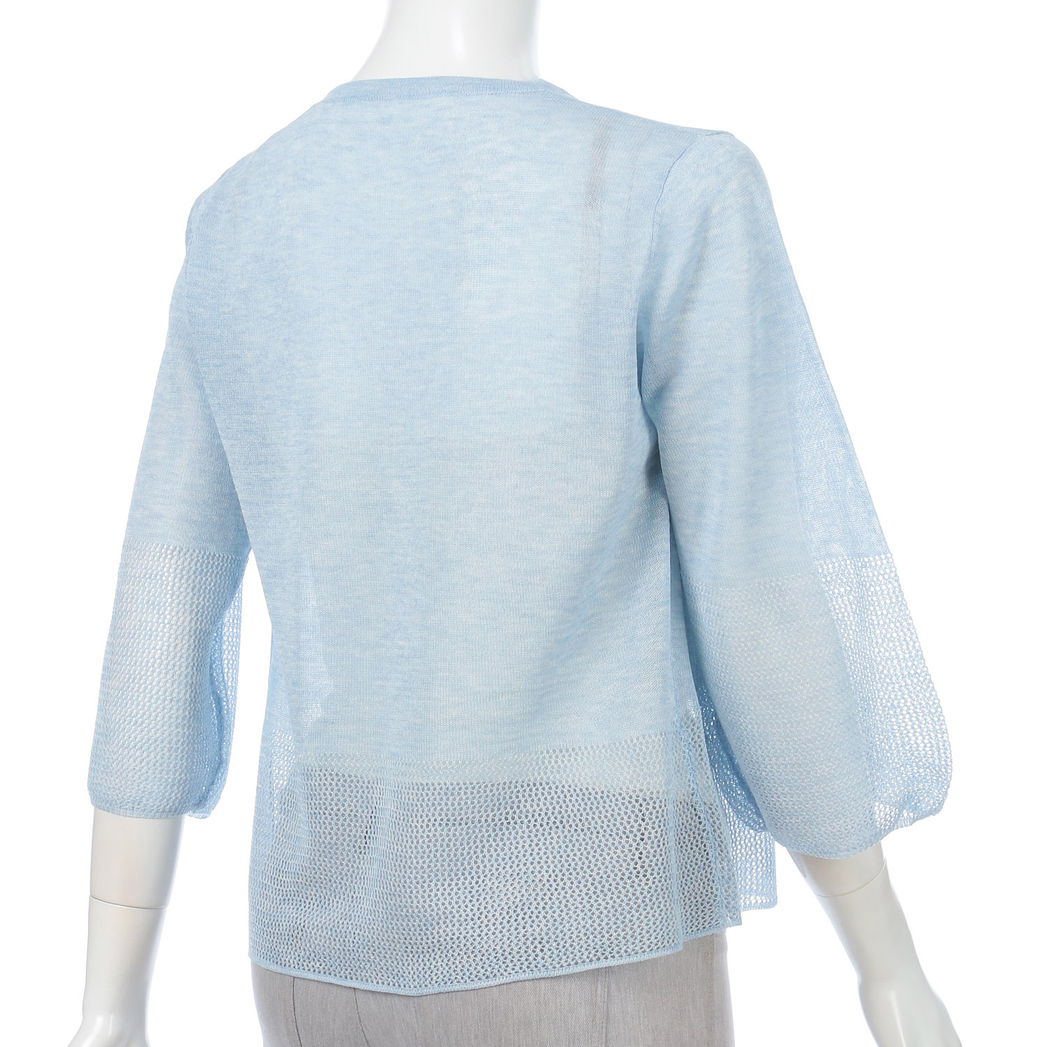 レビータ1つ釦カーディガン - 画像6