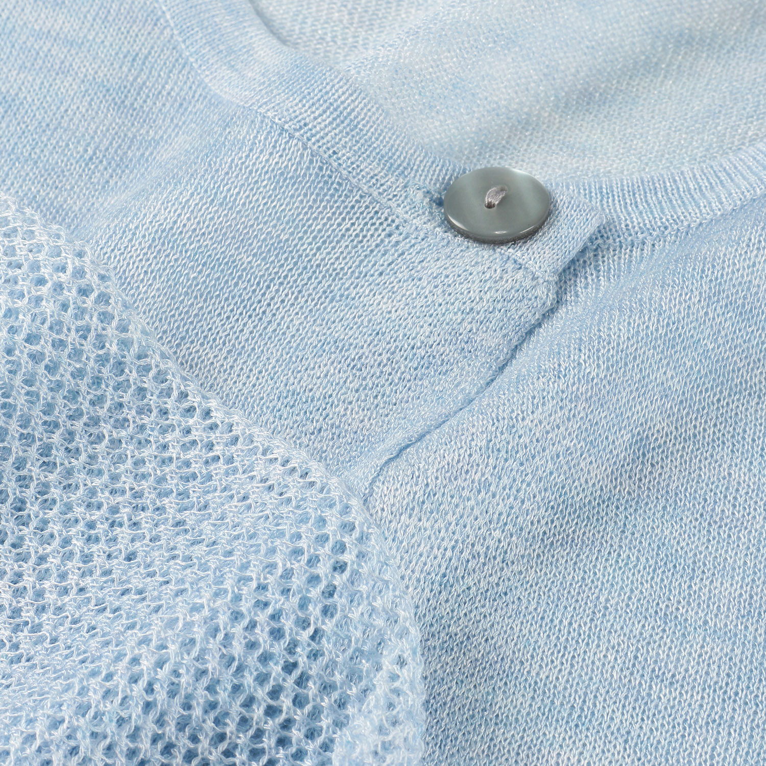 レビータ1つ釦カーディガン - 画像7