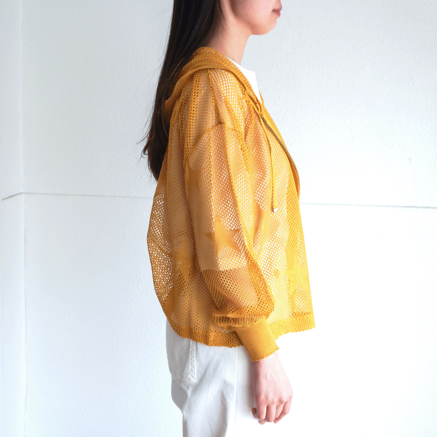 星柄メッシュフーディ - 画像2