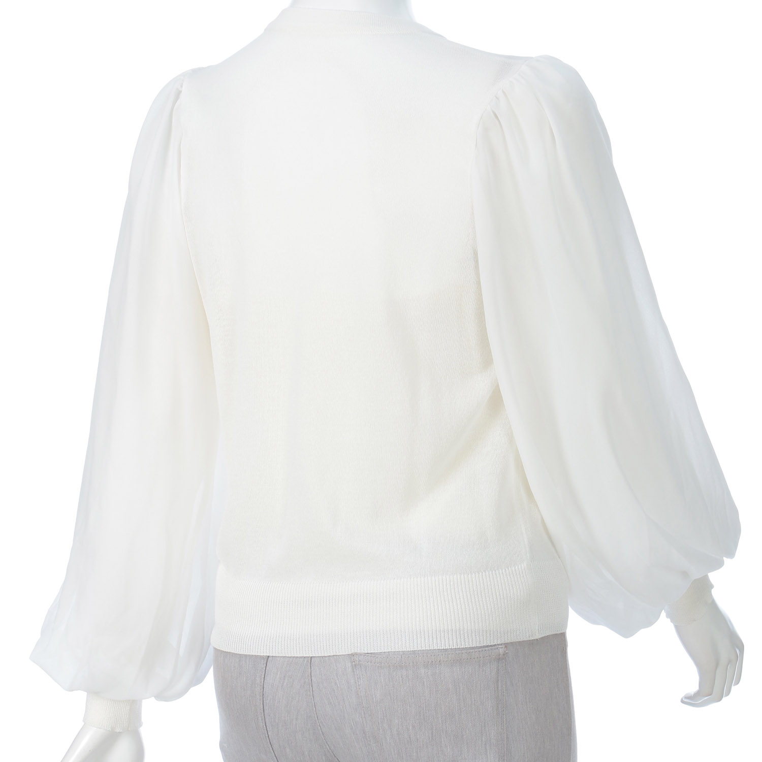 バルーンスリーブカーディガン - 画像2