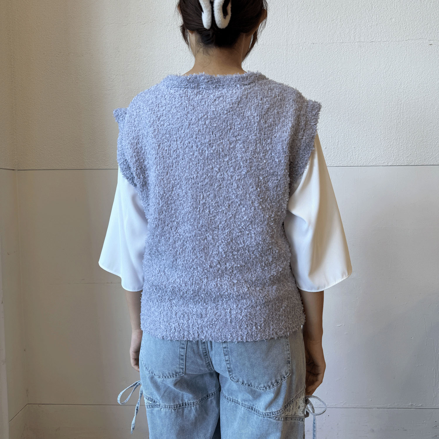 リボンヤーンベスト - 画像9