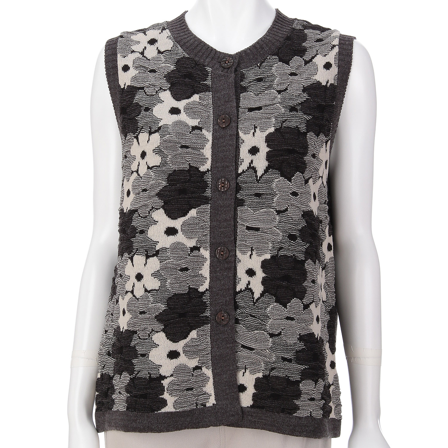 【Insta Live】花柄ジャガードベスト - 画像9