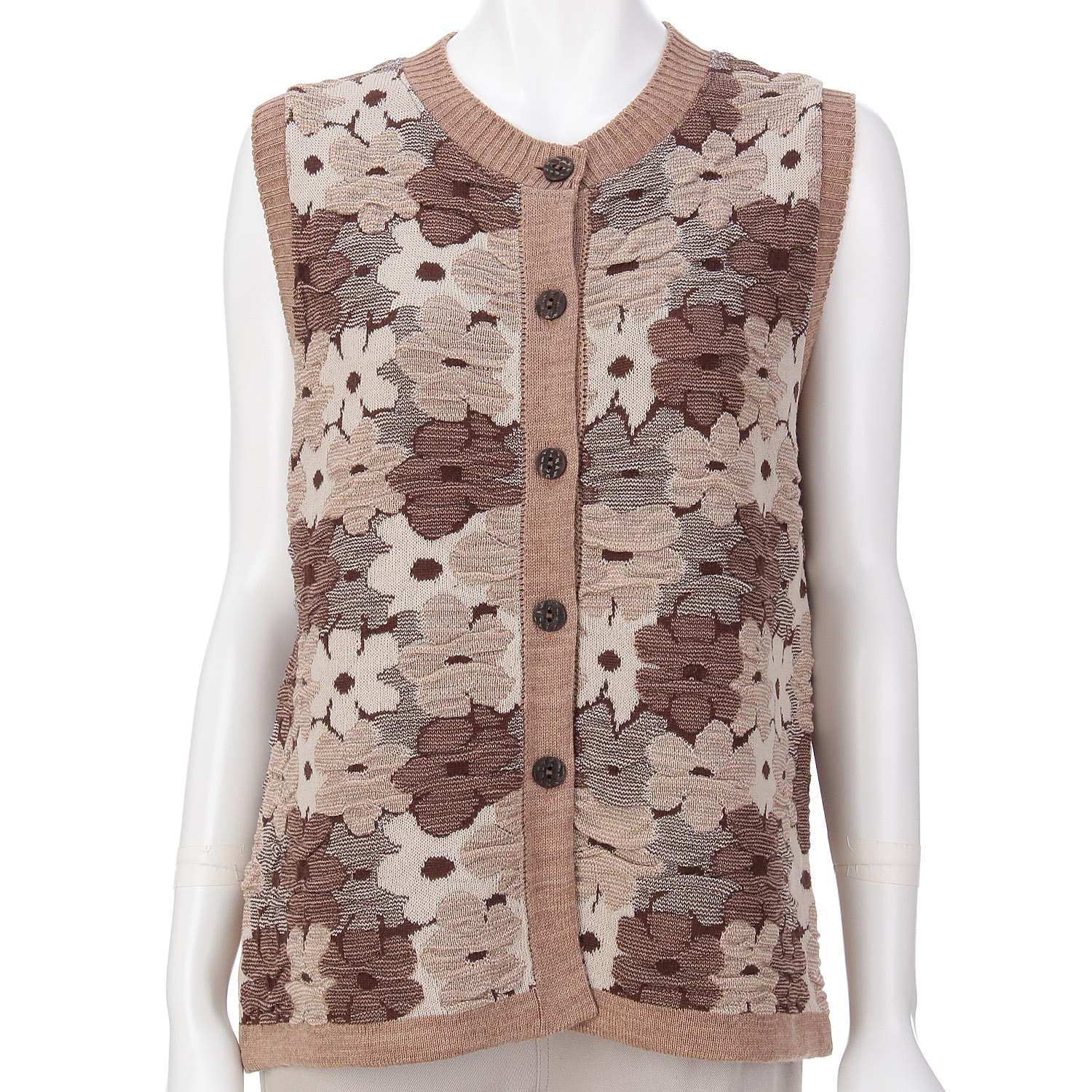 【Insta Live】花柄ジャガードベスト - 画像10