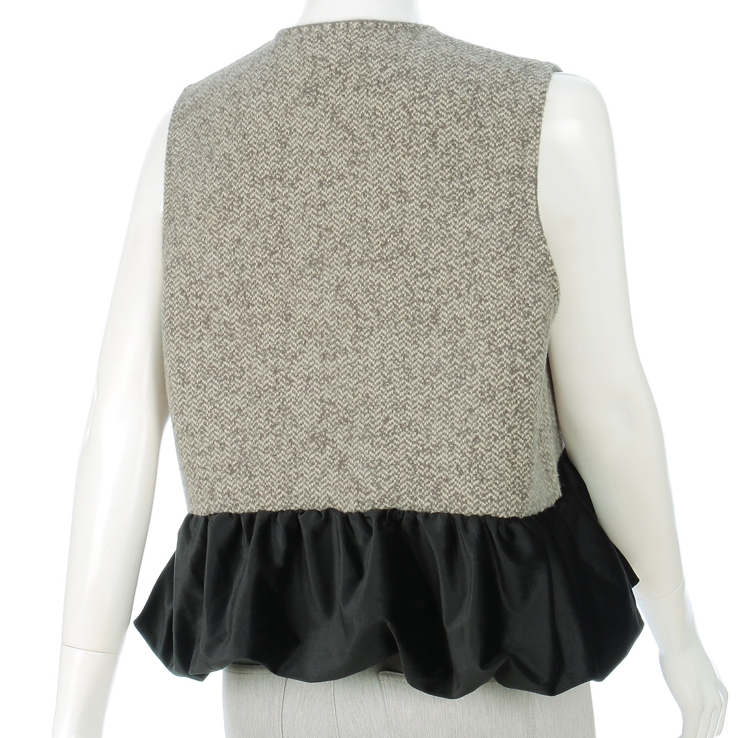 ハートボタンフリルベスト - 画像2