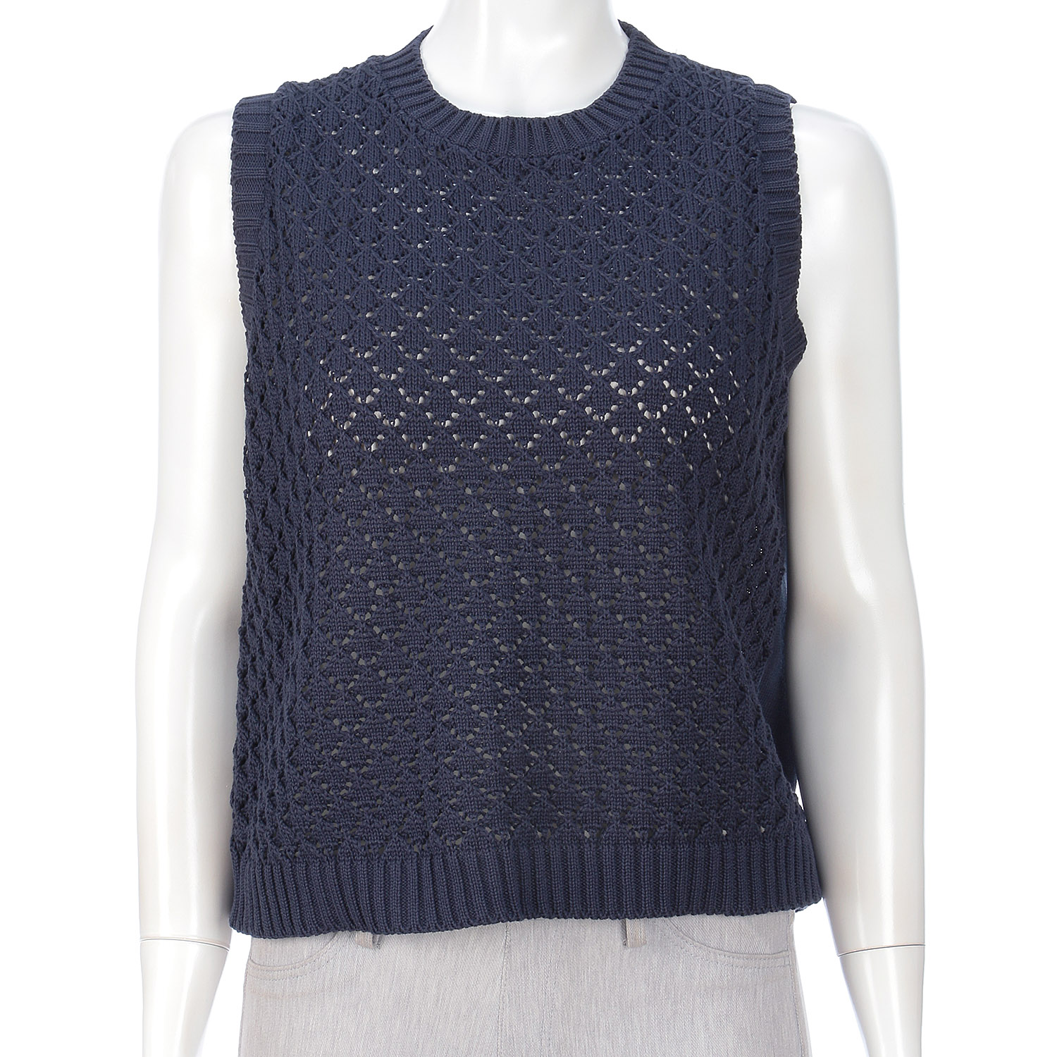 透かし柄ベスト - 画像8