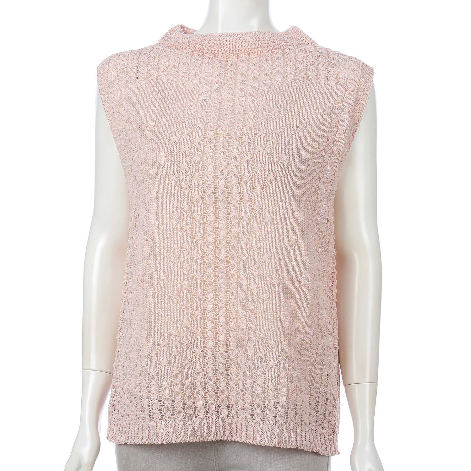 和紙ラーベン柄プルオーバーベスト