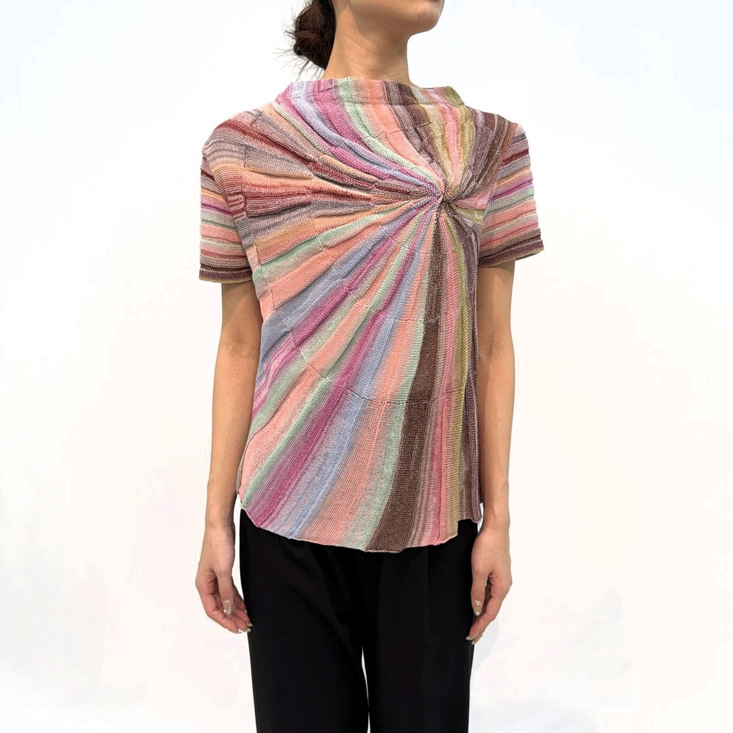 絣うずまき半袖ベスト - 画像6