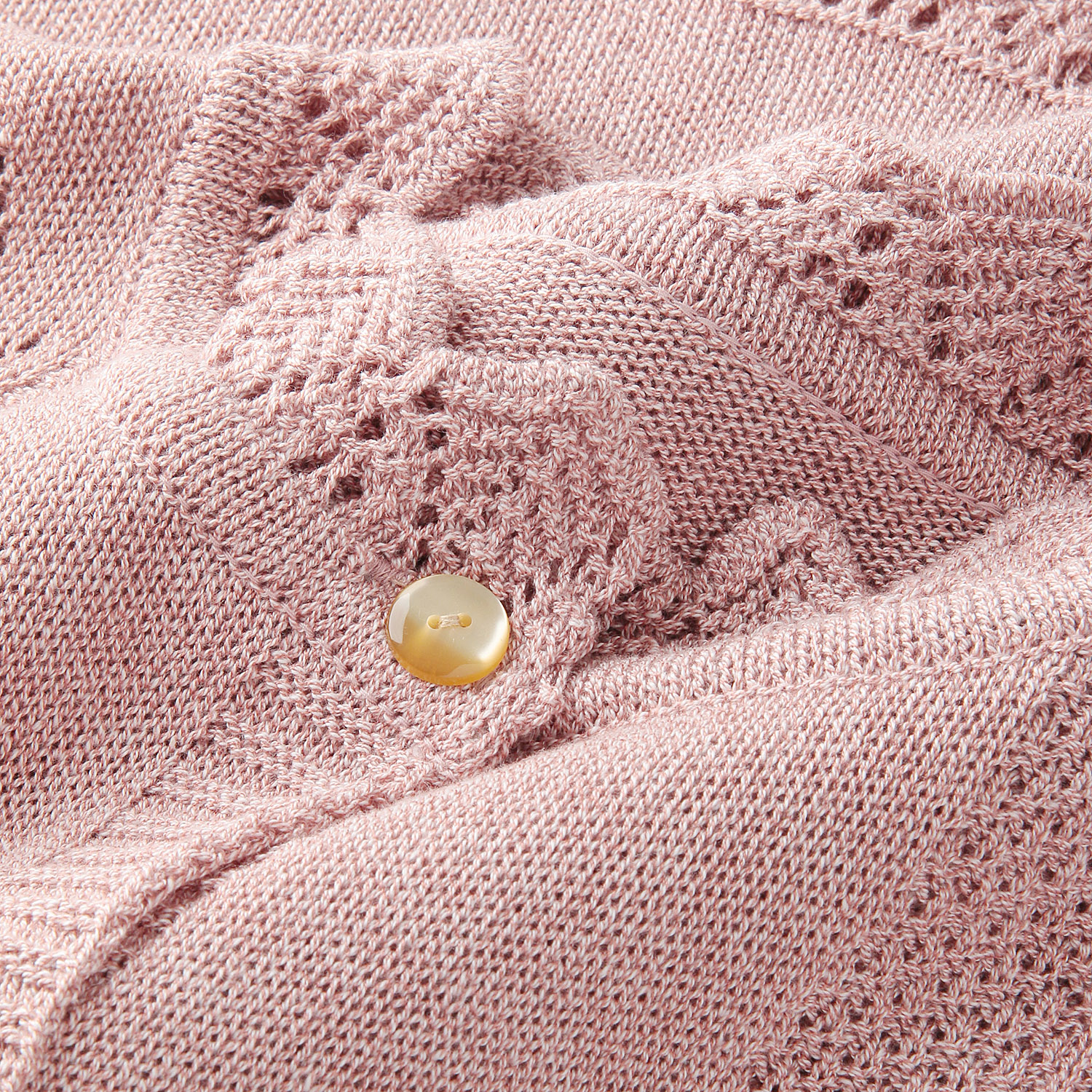 ダイヤ柄キャップスリーブベスト - 画像6