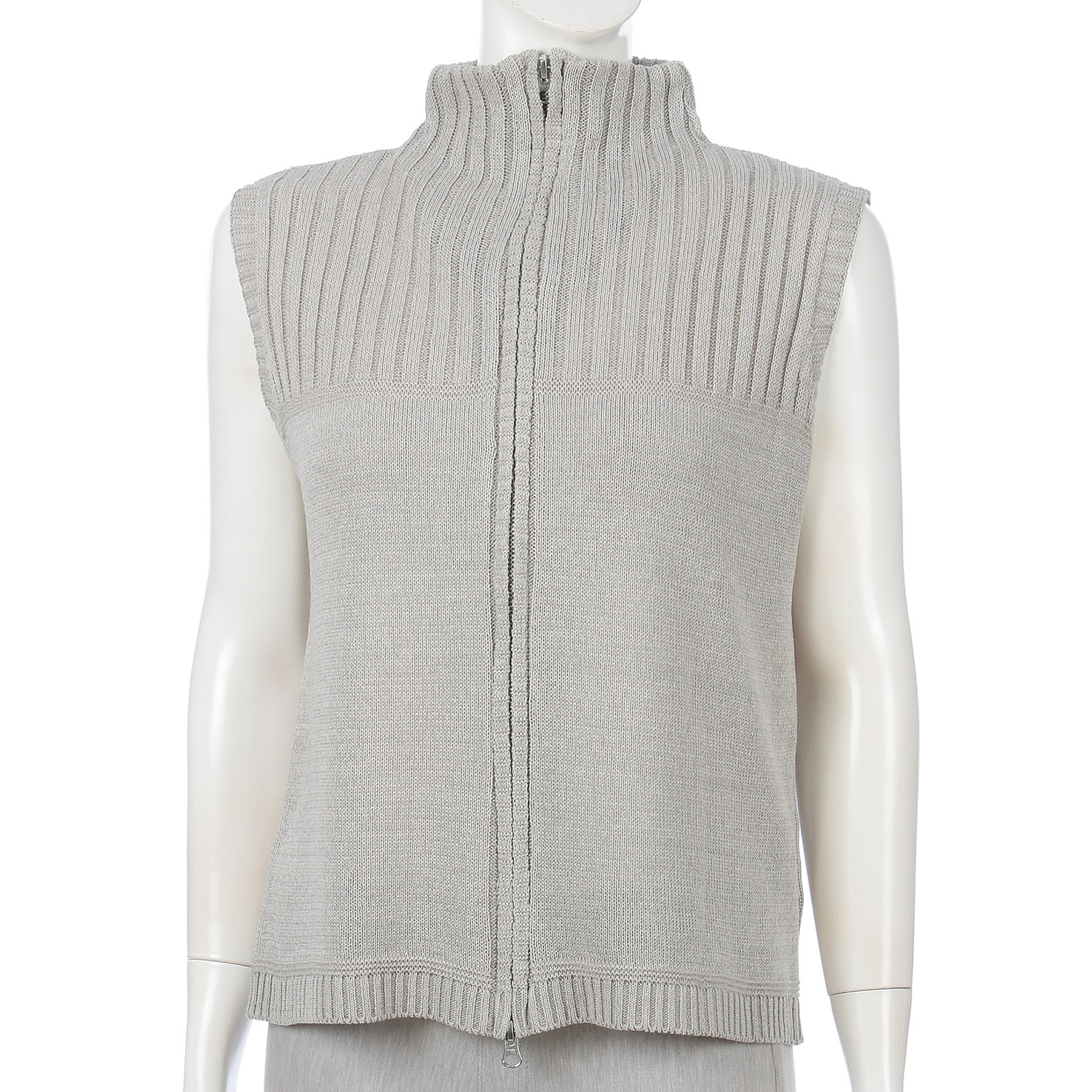 ジップ付きベスト