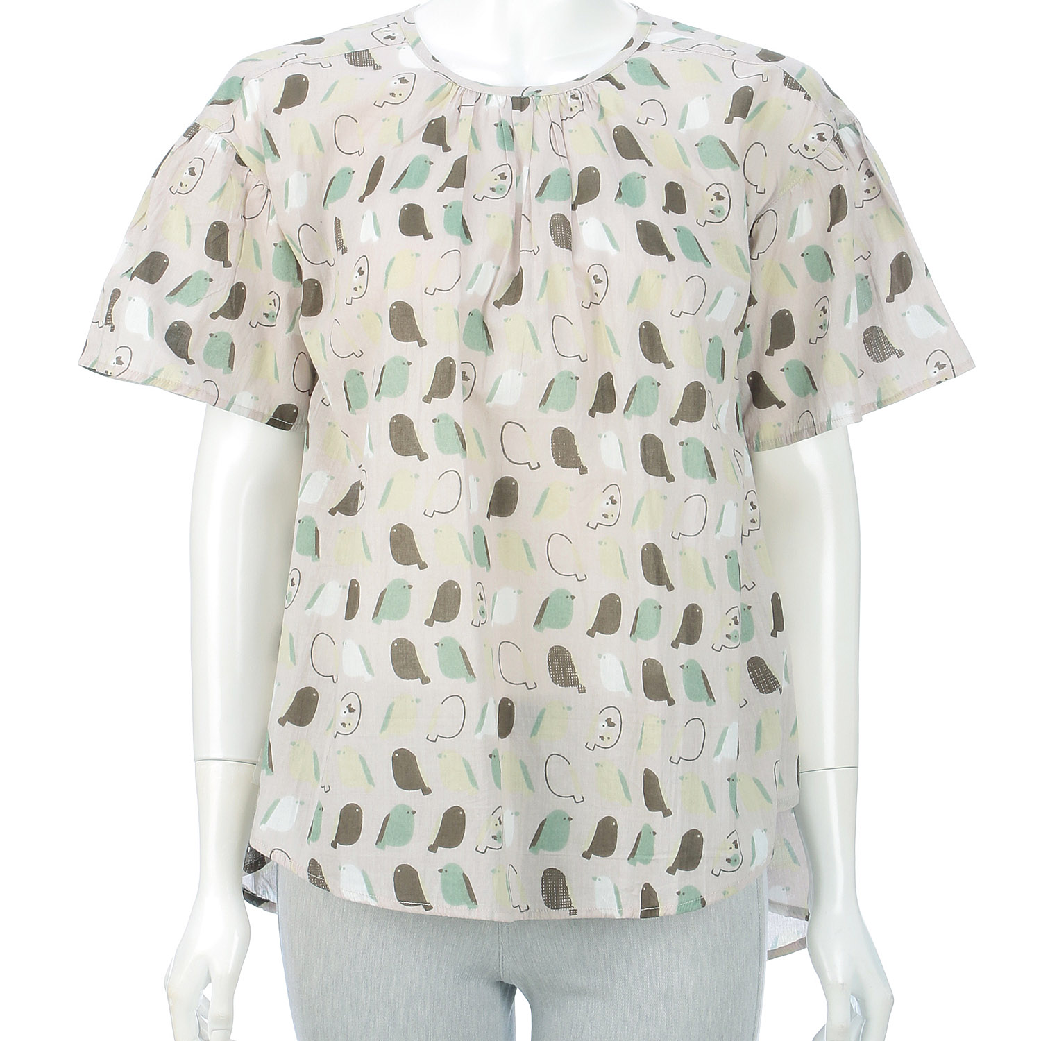 コットンボイルプリンとブラウス - 画像3