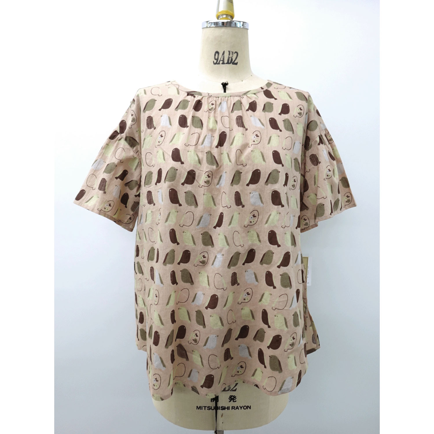 コットンボイルプリンとブラウス - 画像4