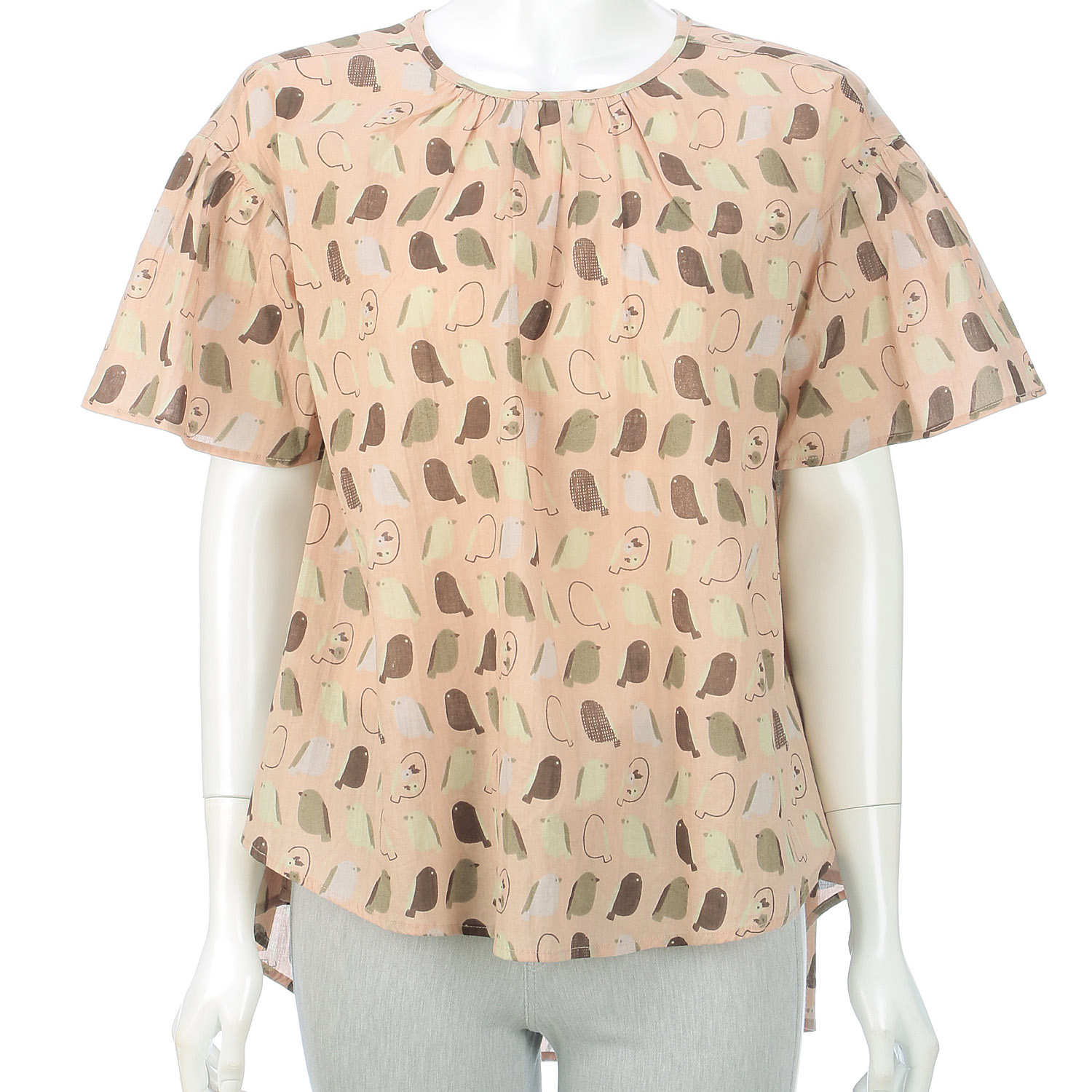 コットンボイルプリンとブラウス - 画像5