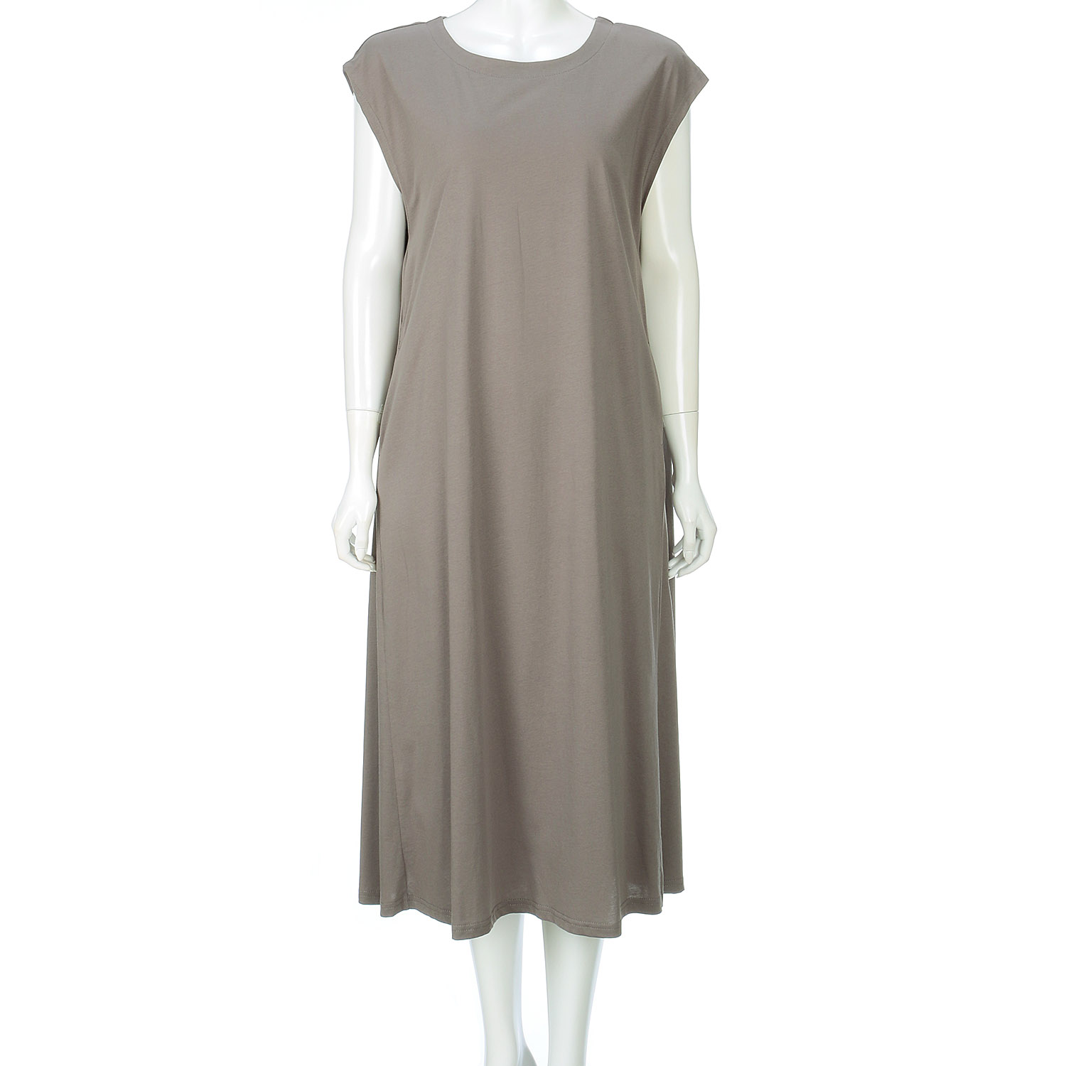 シルケット天竺ワンピース