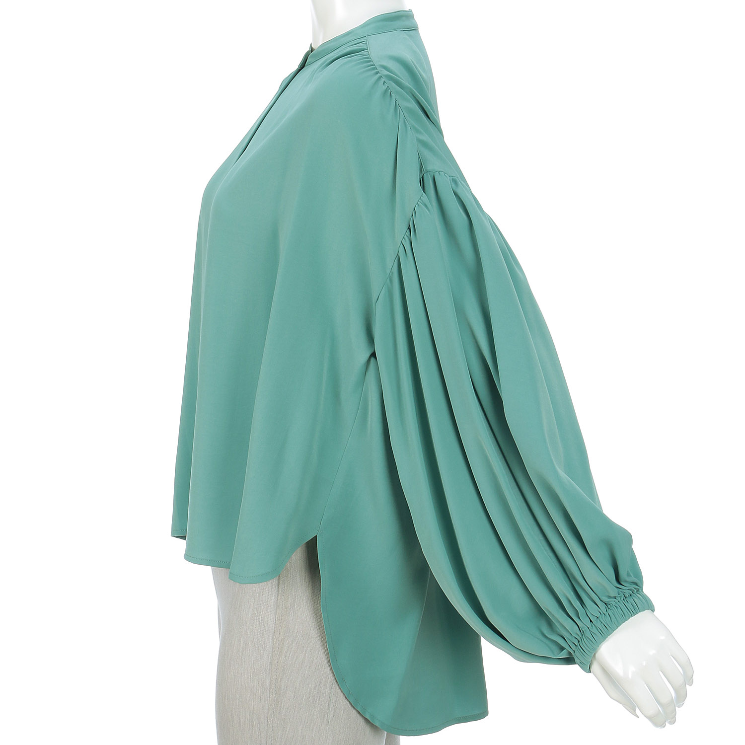 【＋me】ボリューム袖ギャザーブラウス - 画像6