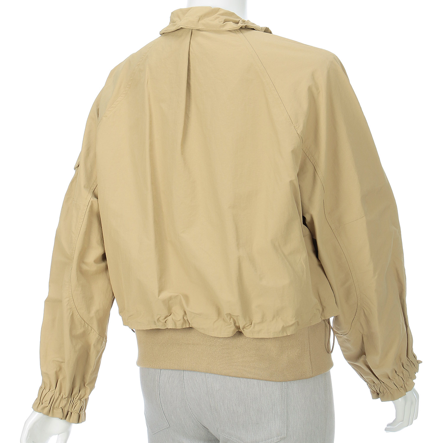 【＋me】リブ切替ショートジャケット - 画像4