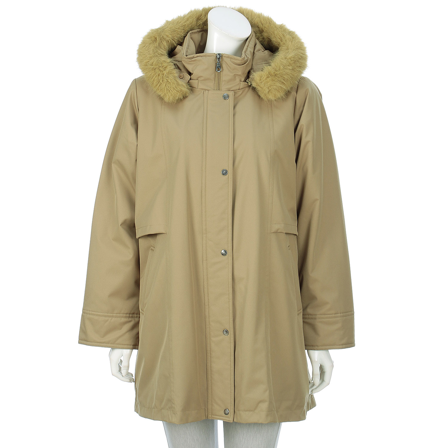 ファー付き裏ボアコート - 画像10