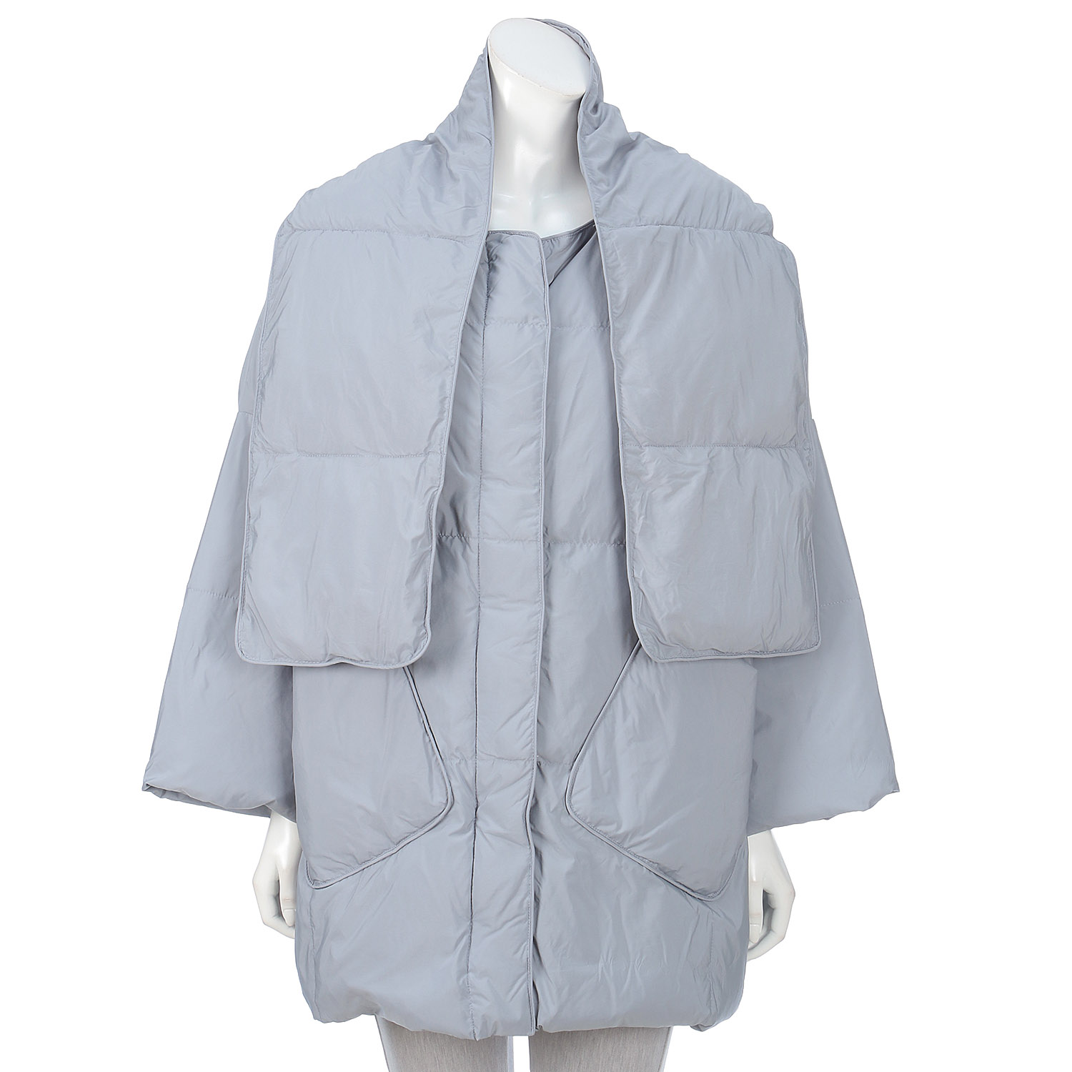 マフラー付ダウンコート - 画像12